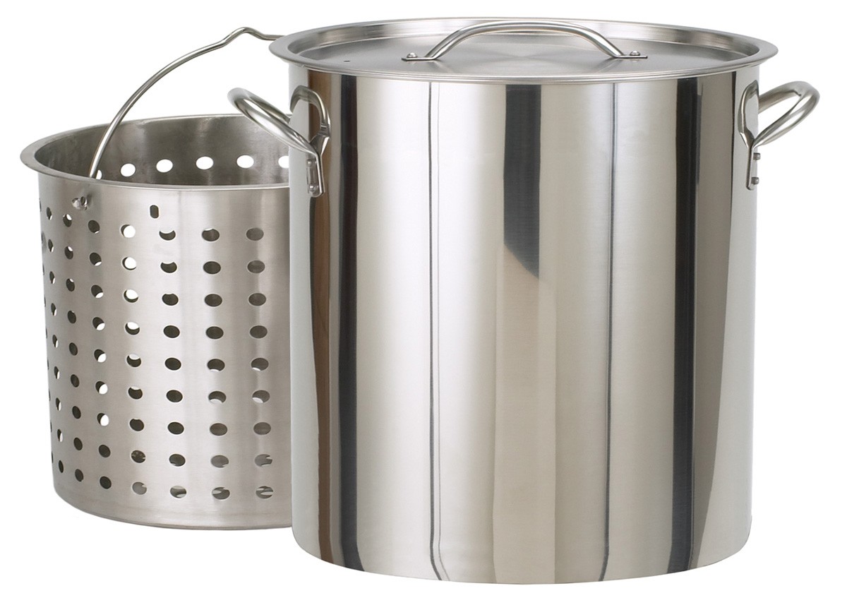 82 Quart Stainless Steel Crawfish Pot Crawfish Pots
